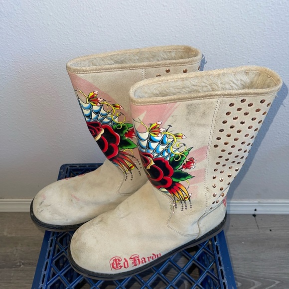 ED HARDY BOOTS💖💞💘 - Picture 4 of 6